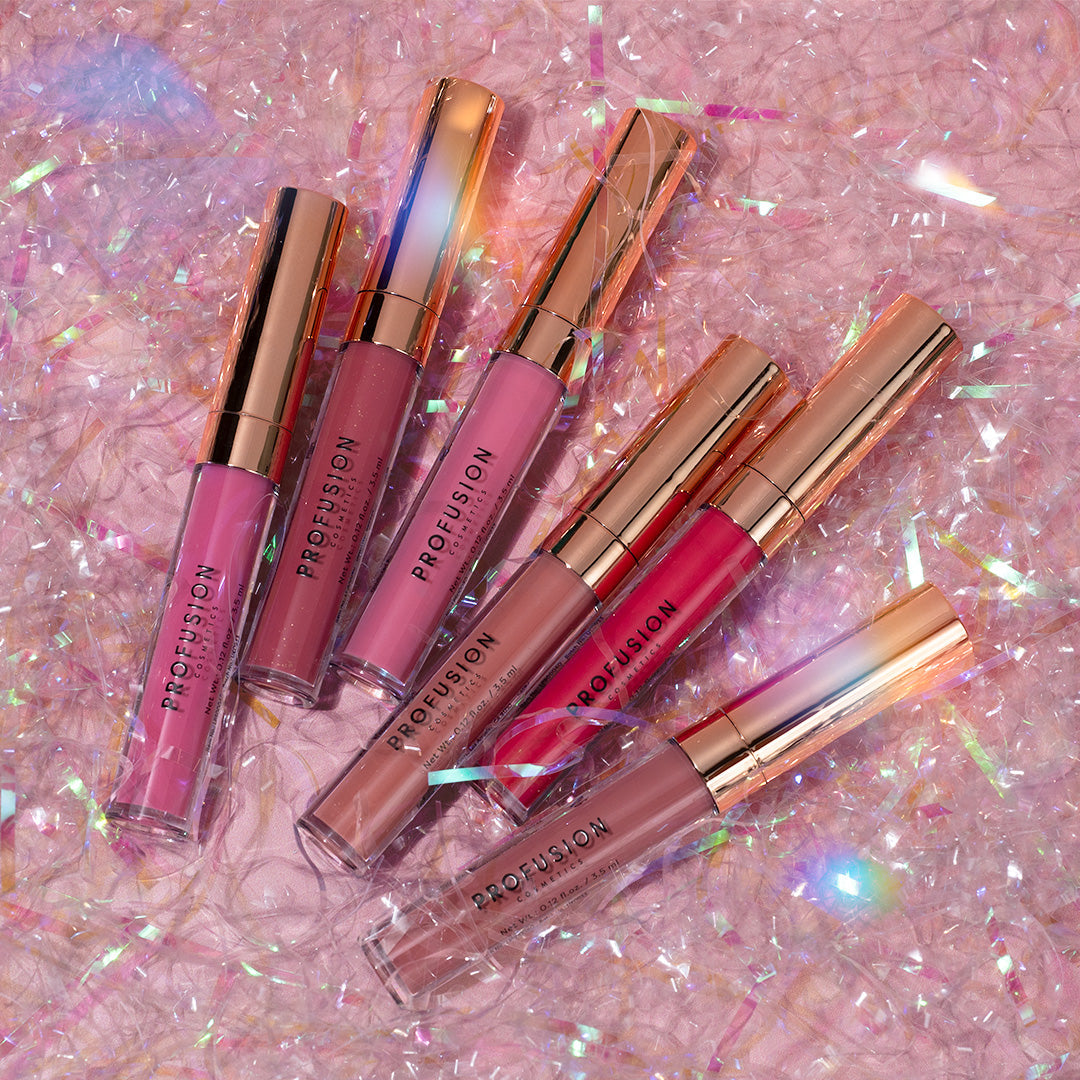 PROFUSION Glossy Pout 6 PC Lip Gloss Set