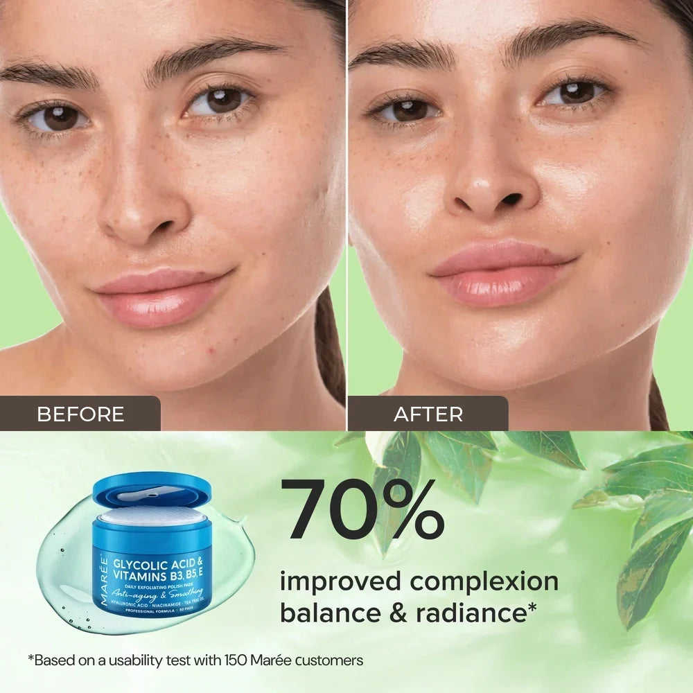MAREE Glycolic Acid Exfoliating Pads