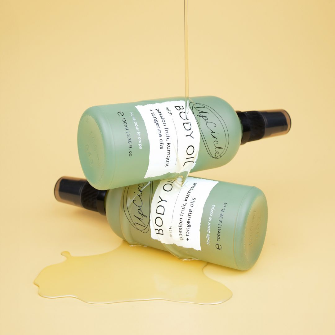 UPCIRCLE Body Oil with Passion Fruit Oil