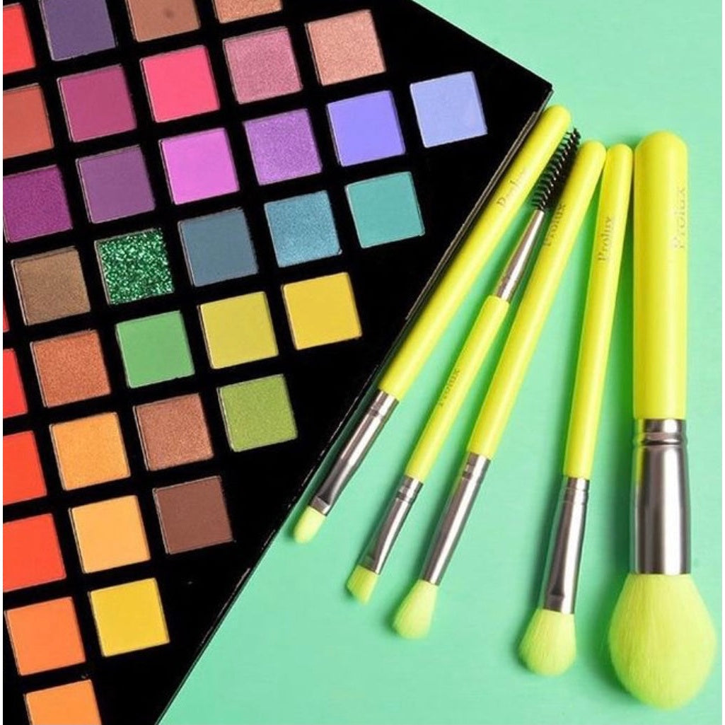 PROLUX Deluxe 5 Piece Neon Brush Set