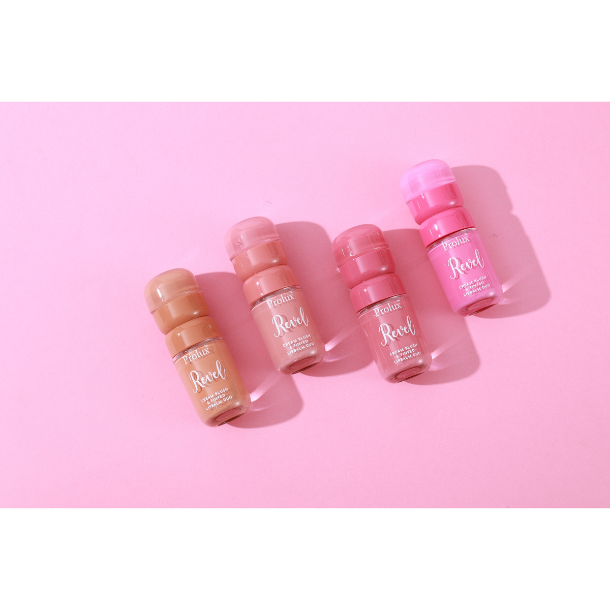PROLUX Revel Cream Blush & Tinted Lip Balm Duo