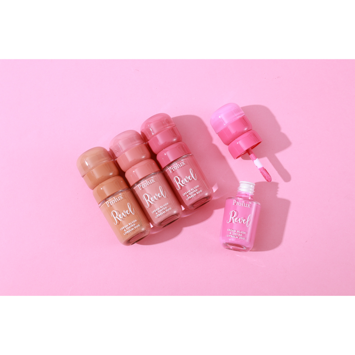 PROLUX Revel Cream Blush & Tinted Lip Balm Duo