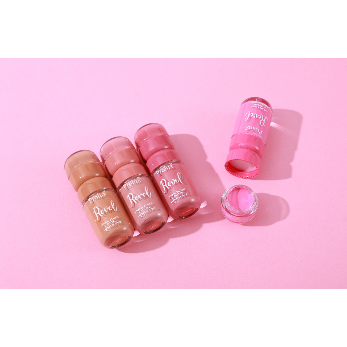 PROLUX Revel Cream Blush & Tinted Lip Balm Duo