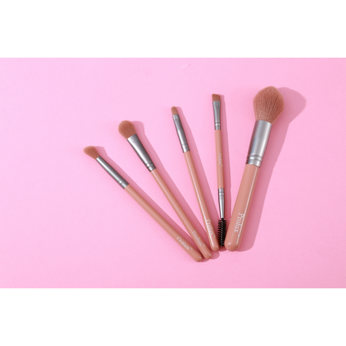 PROLUX Makeup Brush Set: 5pc count