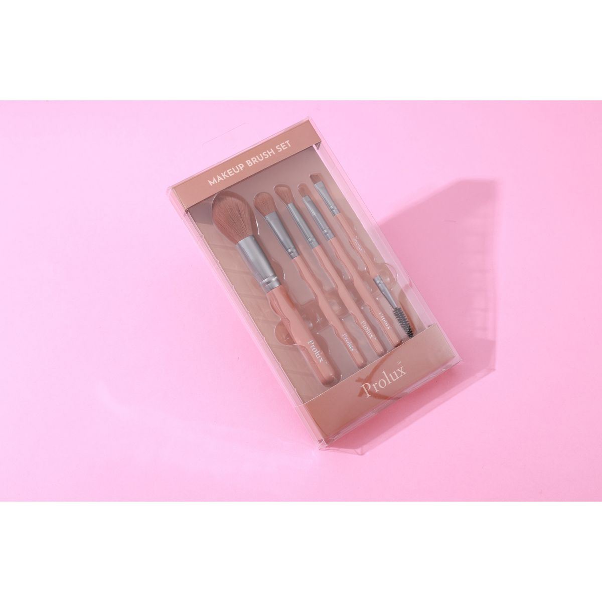 PROLUX Makeup Brush Set: 5pc count