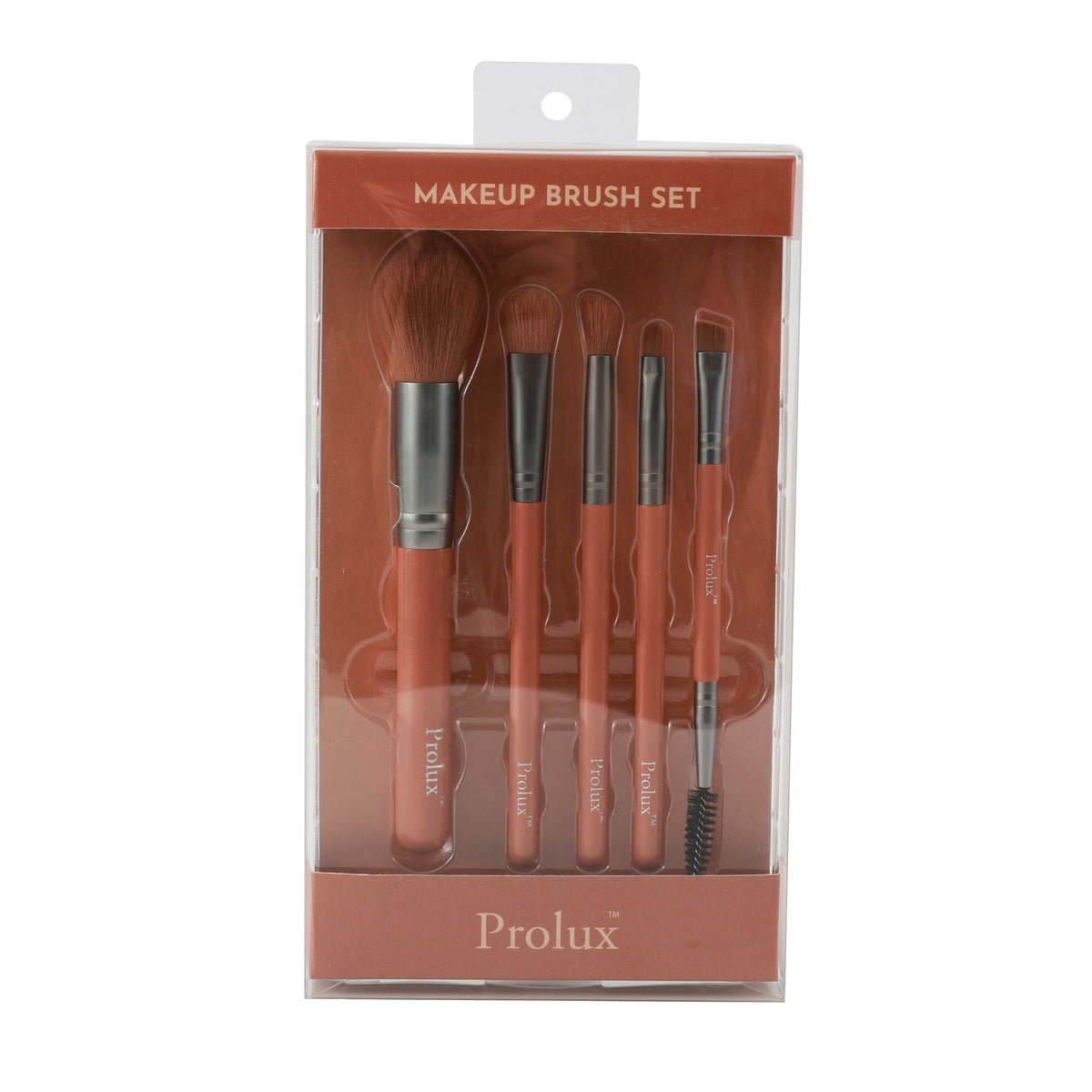 PROLUX Makeup Brush Set: 5pc count