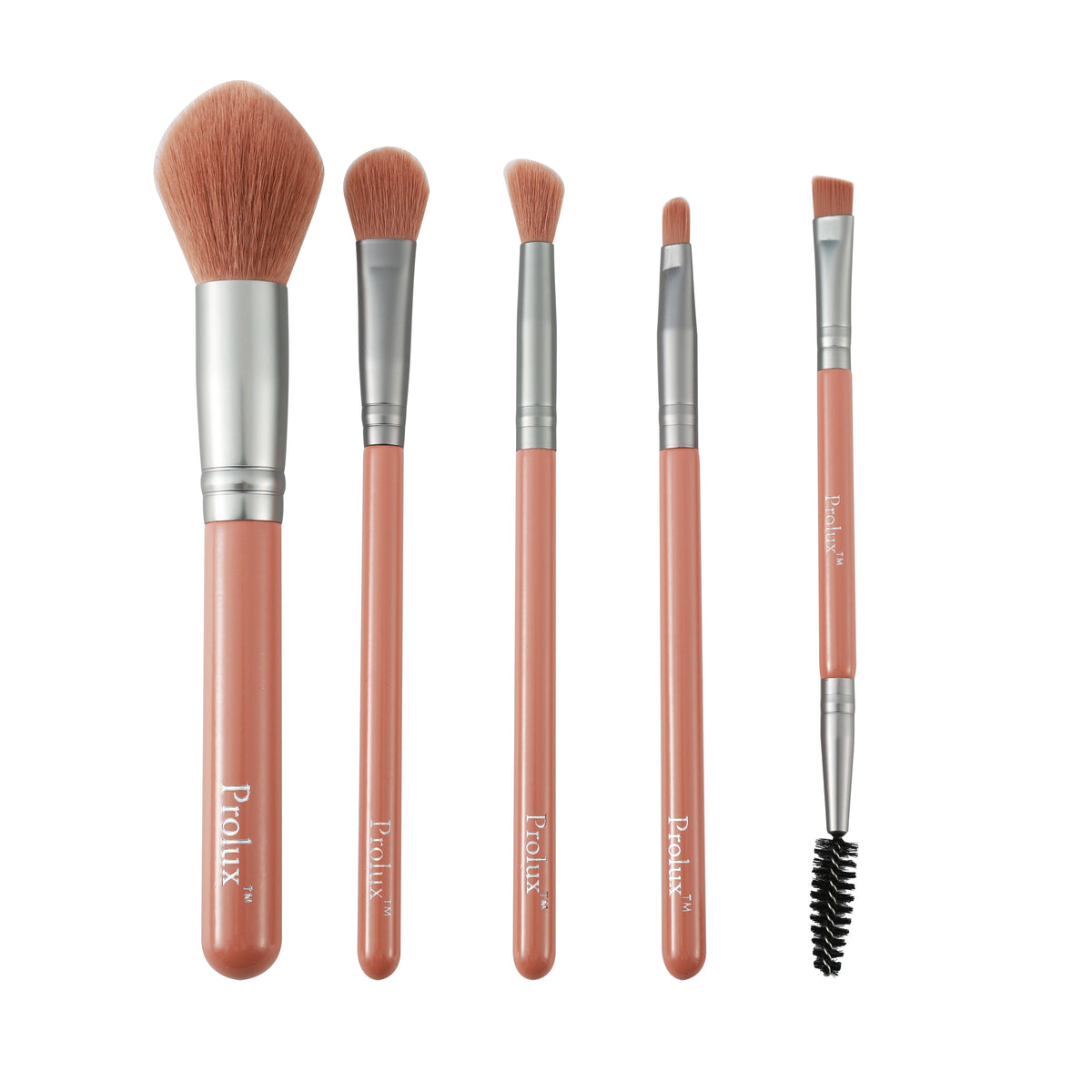 PROLUX Makeup Brush Set: 5pc count