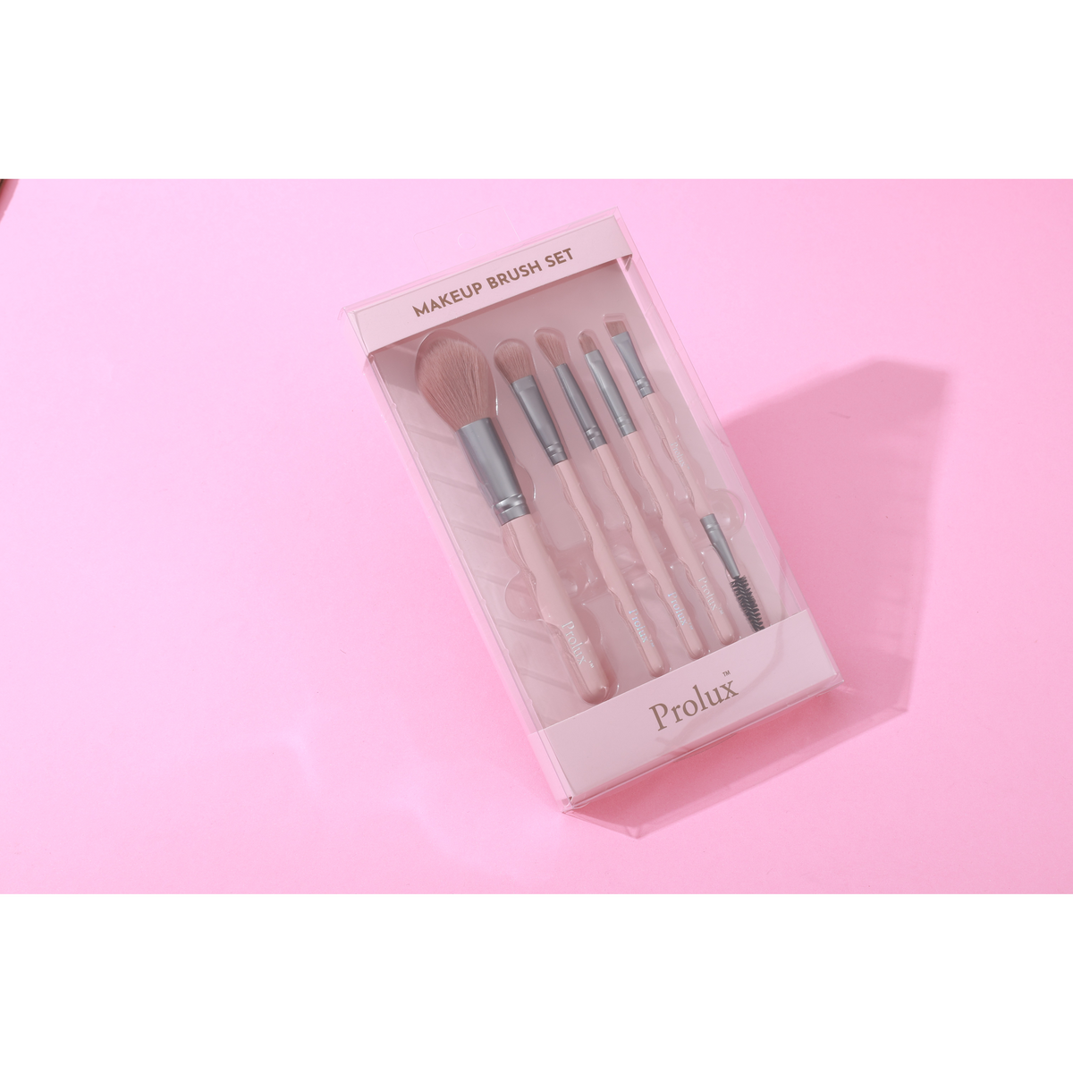 PROLUX Makeup Brush Set: 5pc count