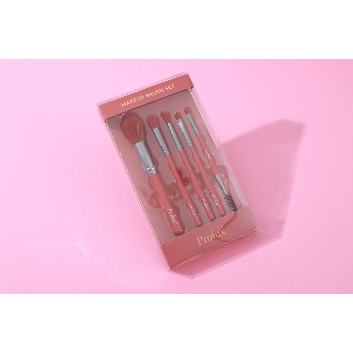 PROLUX Makeup Brush Set: 5pc count