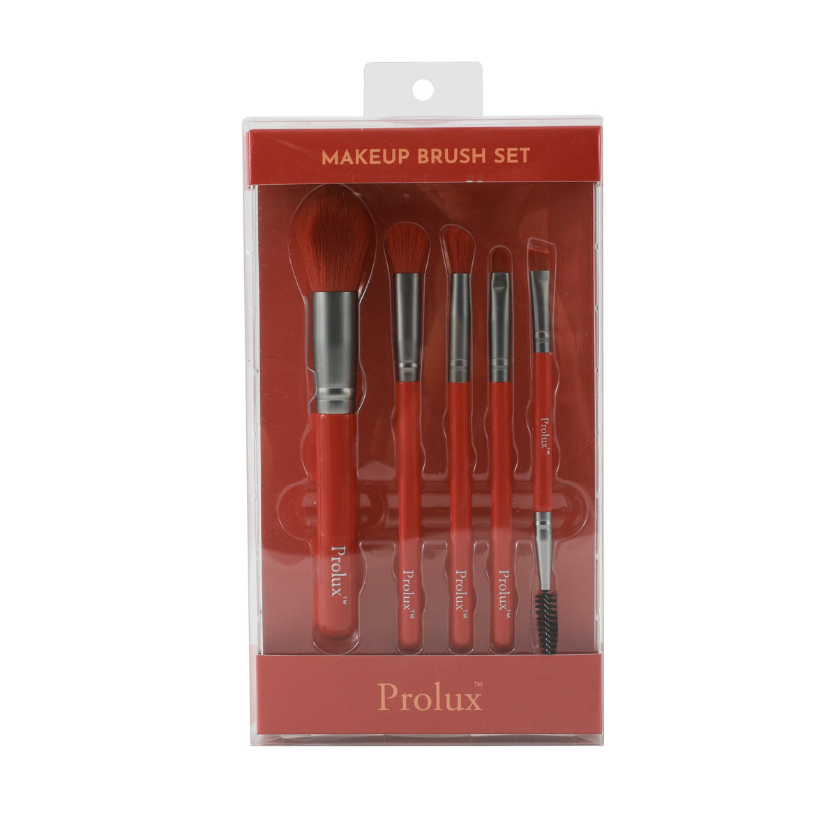 PROLUX Makeup Brush Set: 5pc count