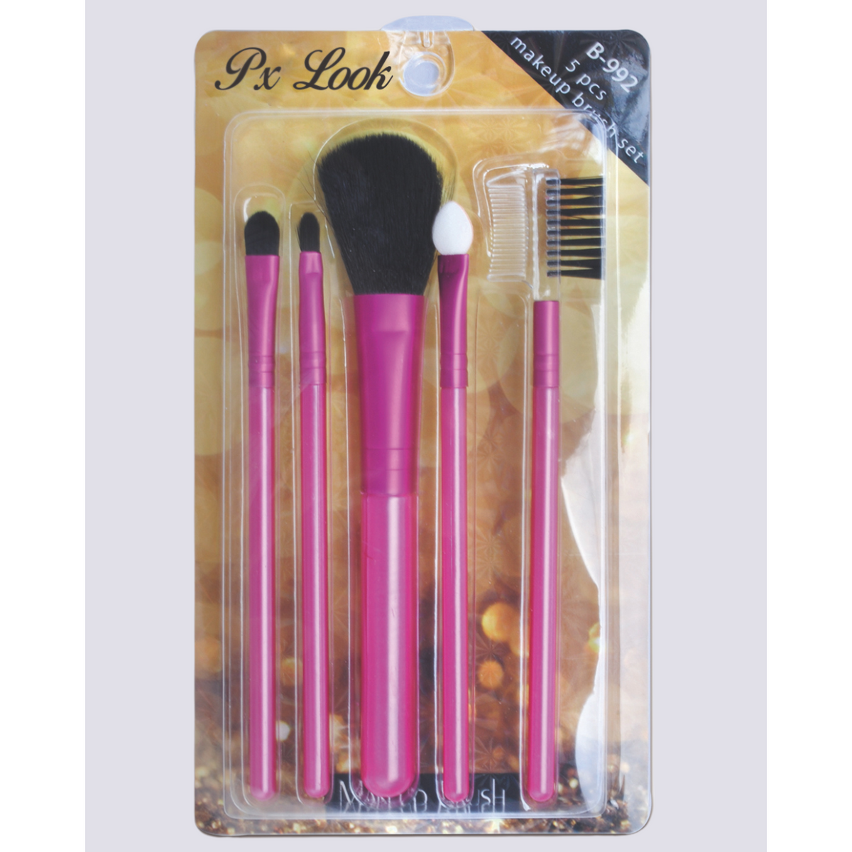 PROLUX Makeup Brush Set: 5pcs