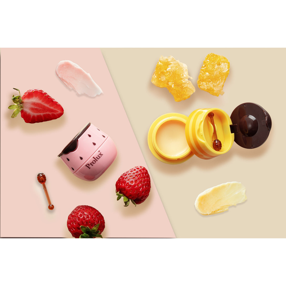 PROLUX Honey & Strawberry Pot: Lip Balm