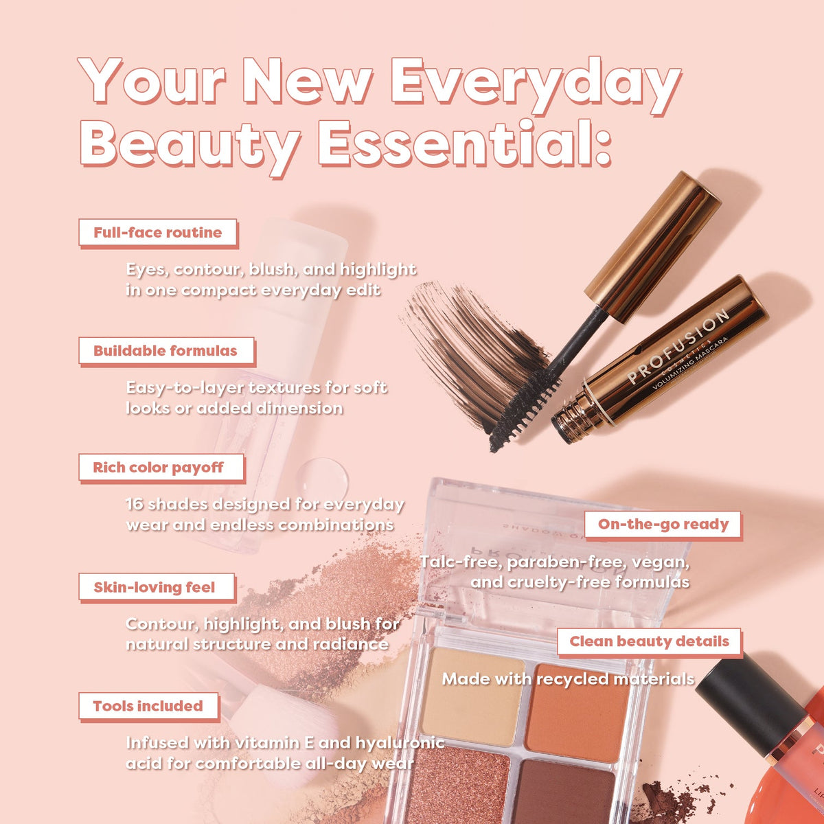 PROFUSION Artistry Essentials | 10 PC Beauty Kit