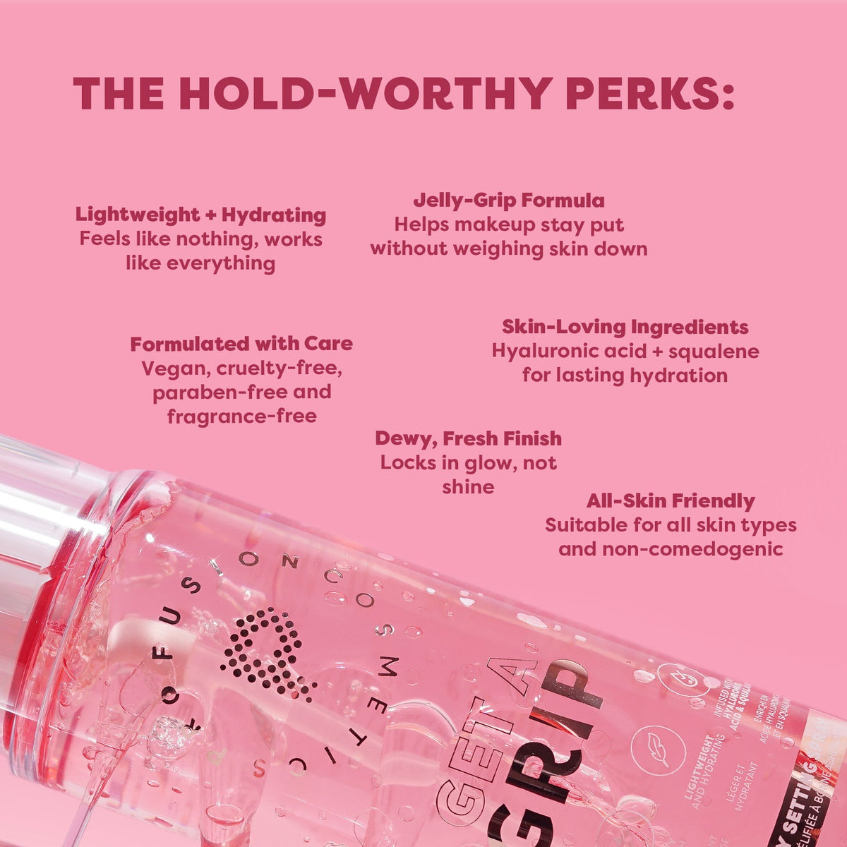 PROFUSION Get a Grip - Gripping Jelly Setting Spray