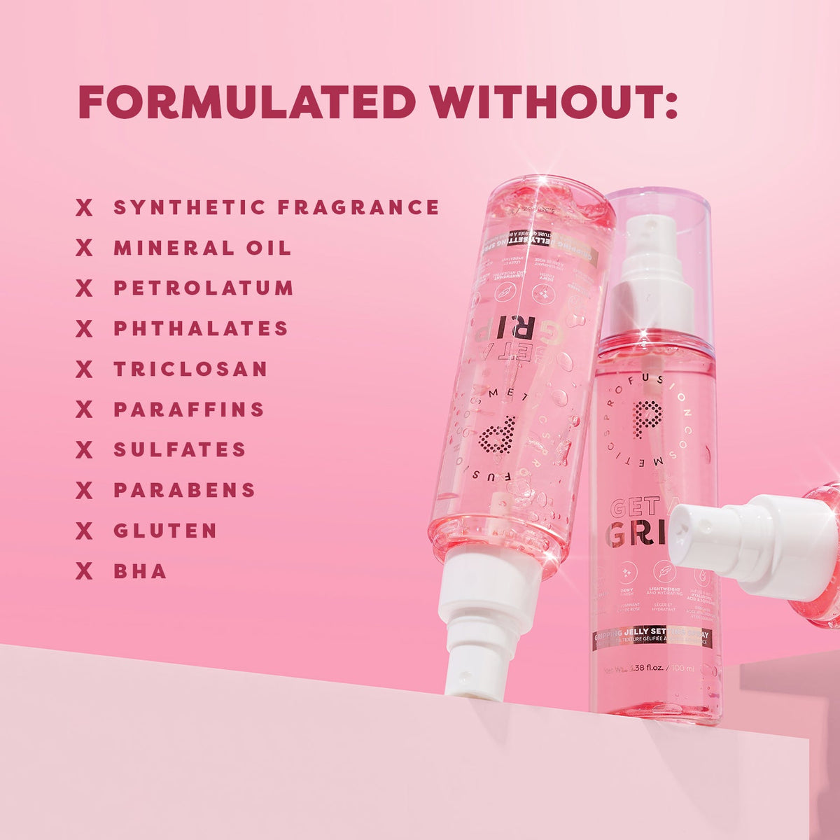PROFUSION Get a Grip - Gripping Jelly Setting Spray