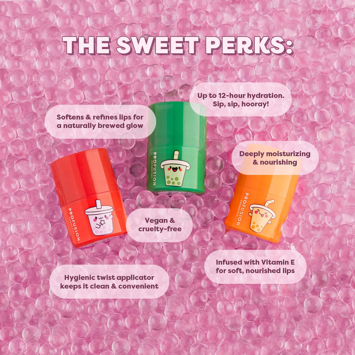 PROFUSION Boba Kiss Nourishing Lip Mask