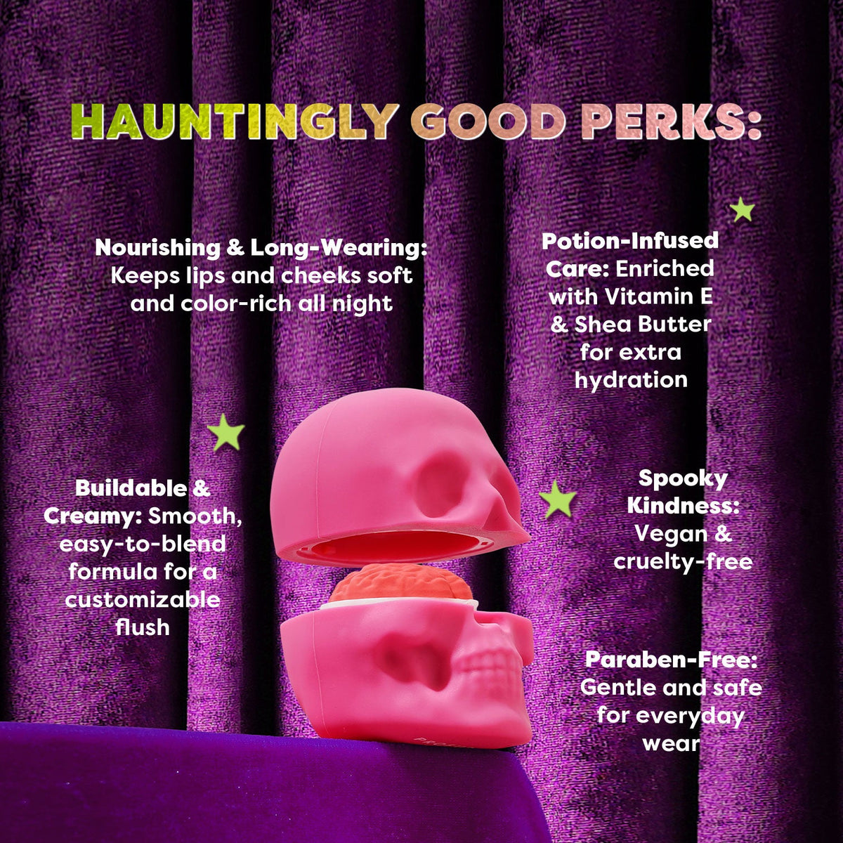 PROFUSION Monster Bash | Graveyard Flush Lip & Cheek Balm