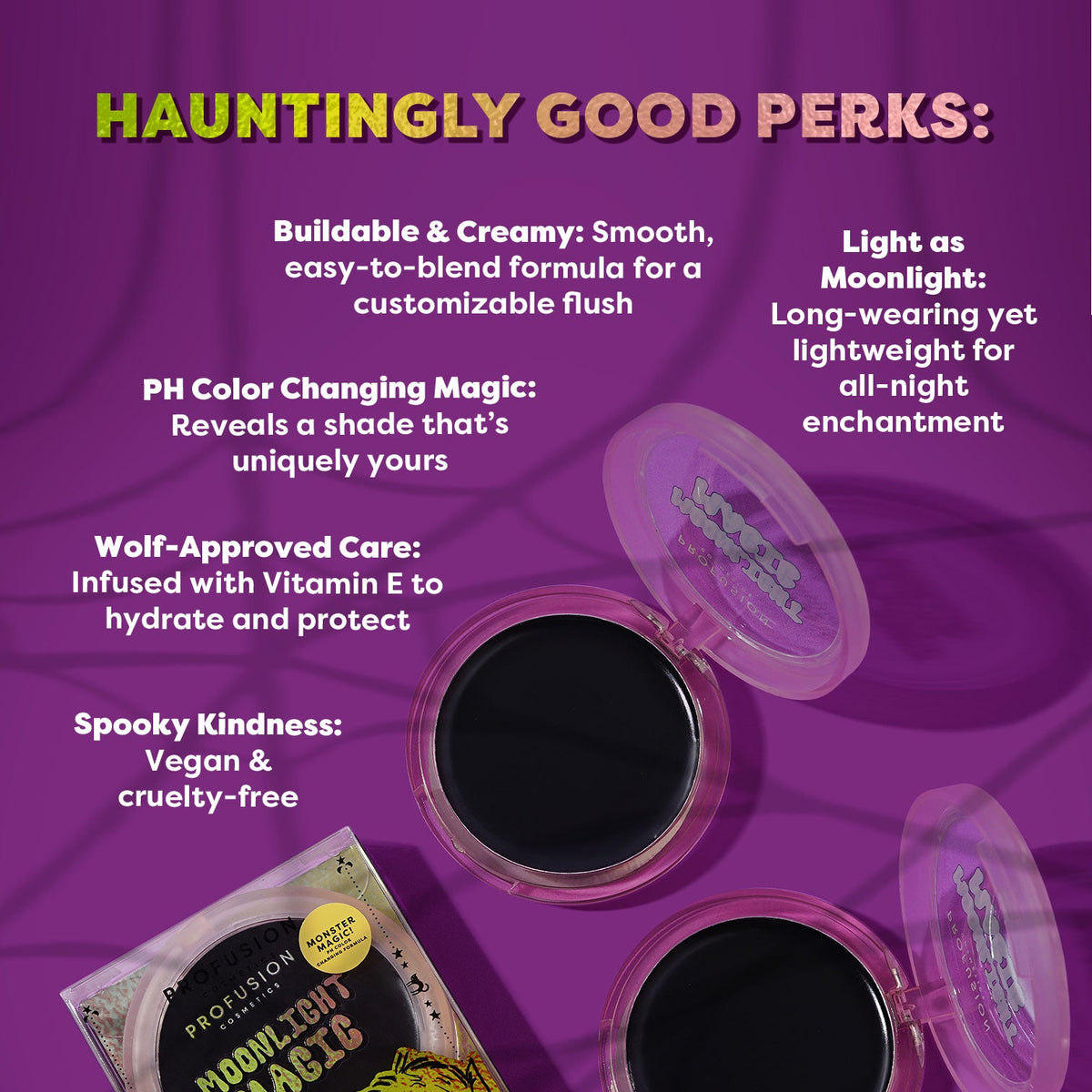 PROFUSION Monster Bash | Moonlight Magic PH Color Changing Balm