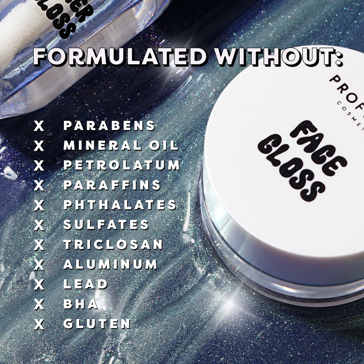 PROFUSION Monster Bash | Mummy Glow Luminous Face & Lip Gloss Duo