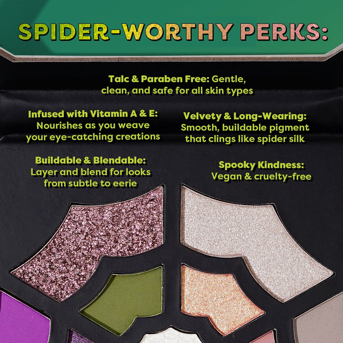 PROFUSION Monster Bash | Web of Eyes 13 Shade Palette