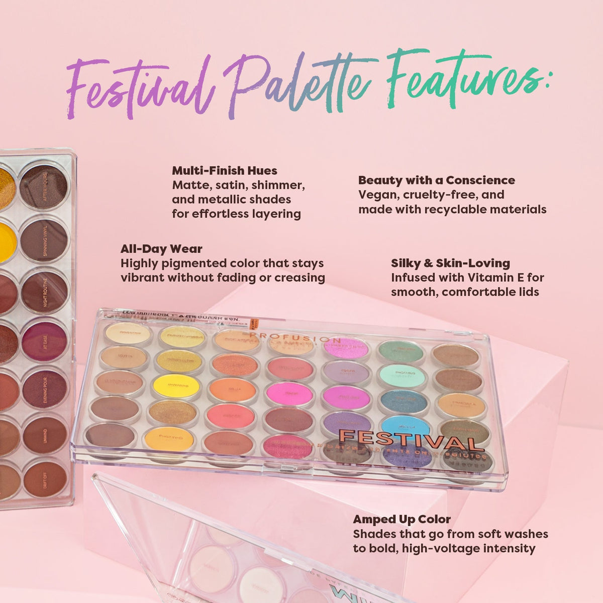 PROFUSION Pro Aritistry 35 Shade Palettes