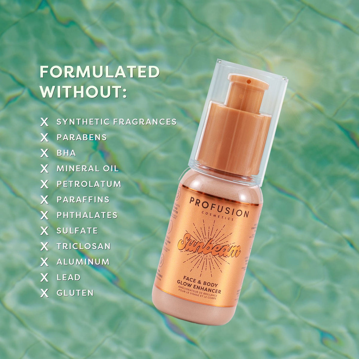 PROFUSION West Coast Glow | Sunbeam Face & Body Glow Enhancer