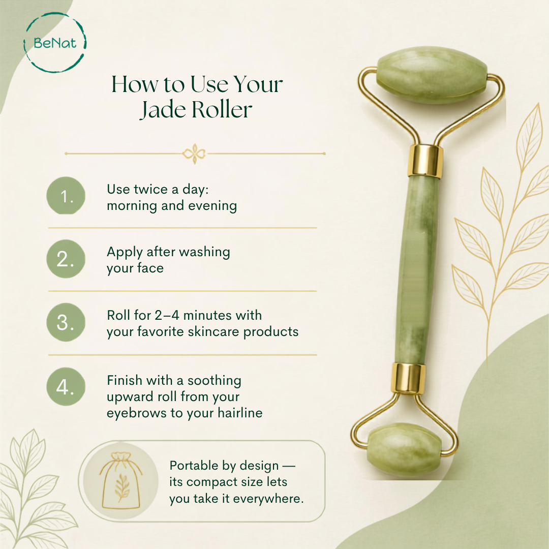 BENAT Jade Facial Roller