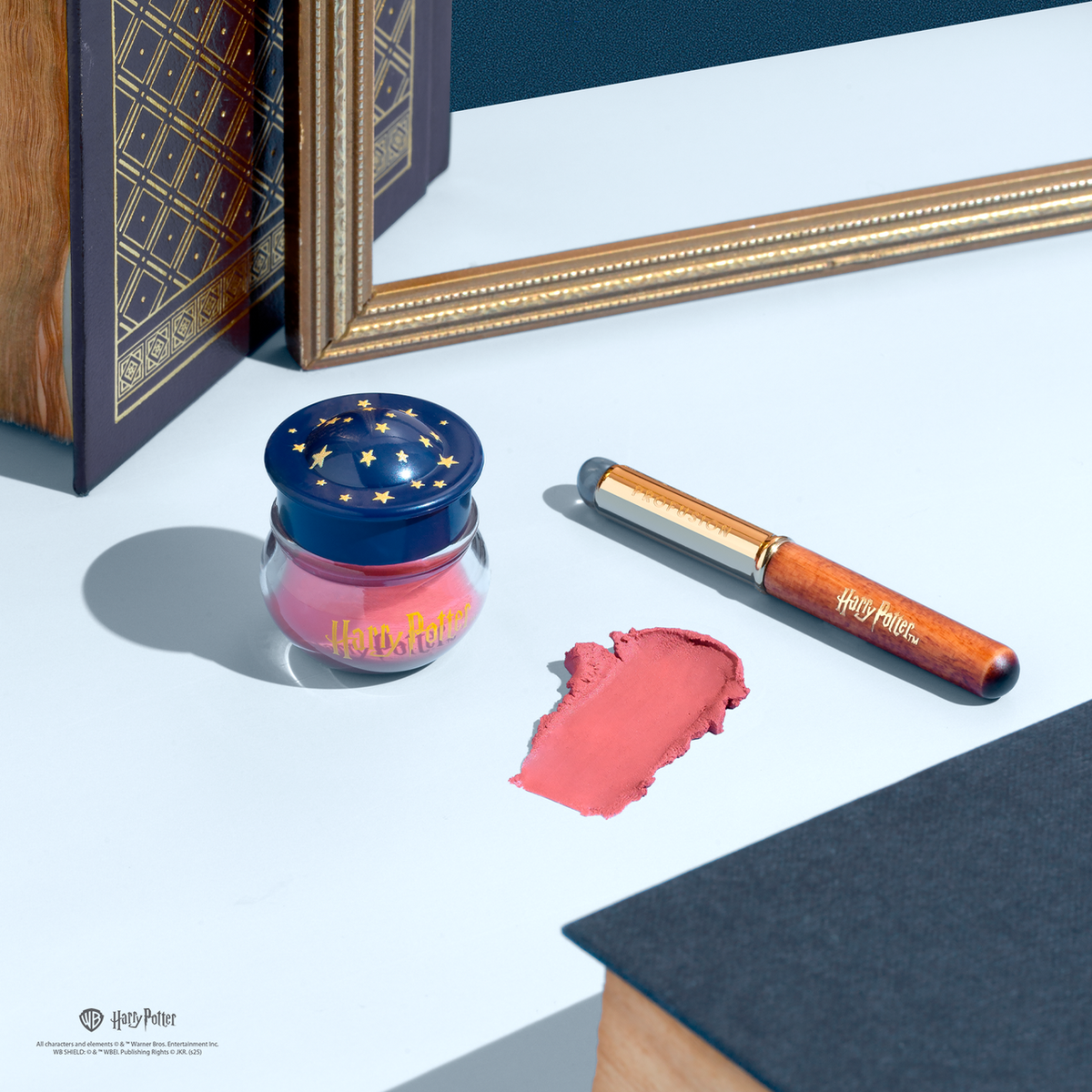 PROFUSION Harry Potter Holiday | Yule Ball Blush Lip & Cheek Blurring Pot & Silicone Applicator