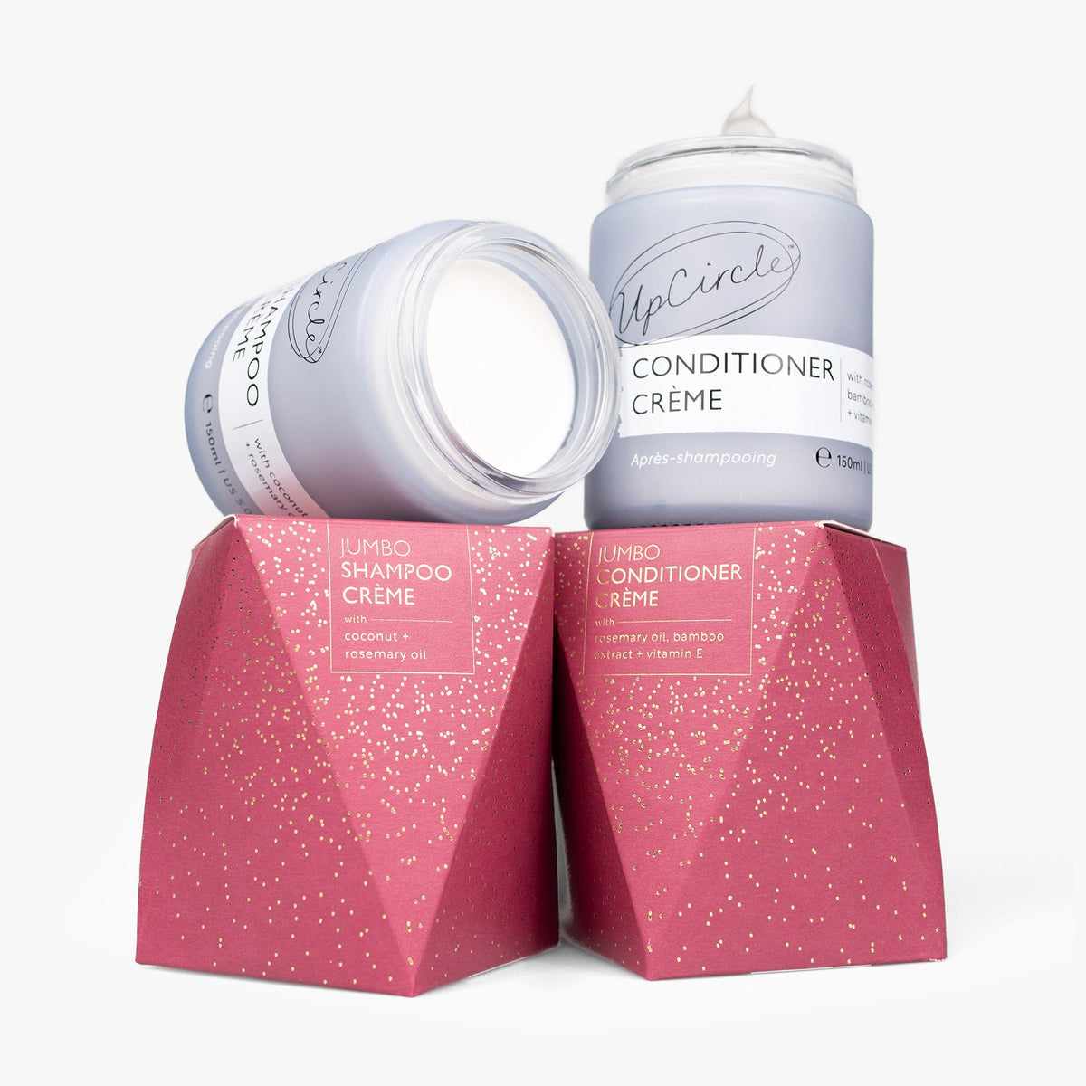 UPCIRCLE Conditioner Crème with Rosemary Oil + Bamboo Extract - Jumbo