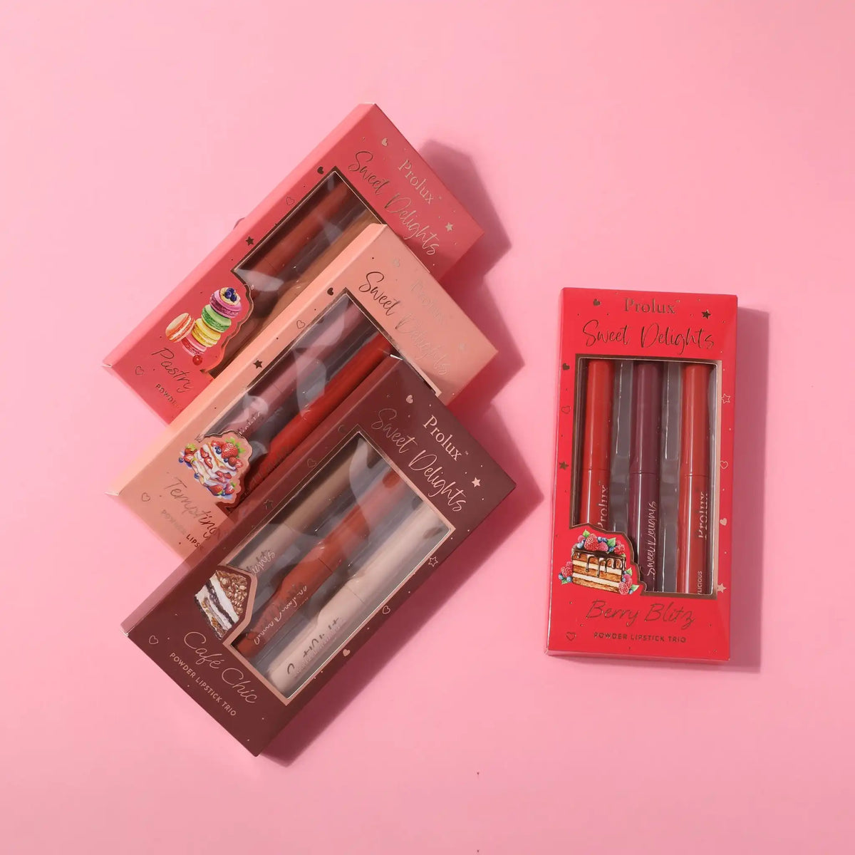 PROLUX Sweet Delights - Powder Lipstick Trio