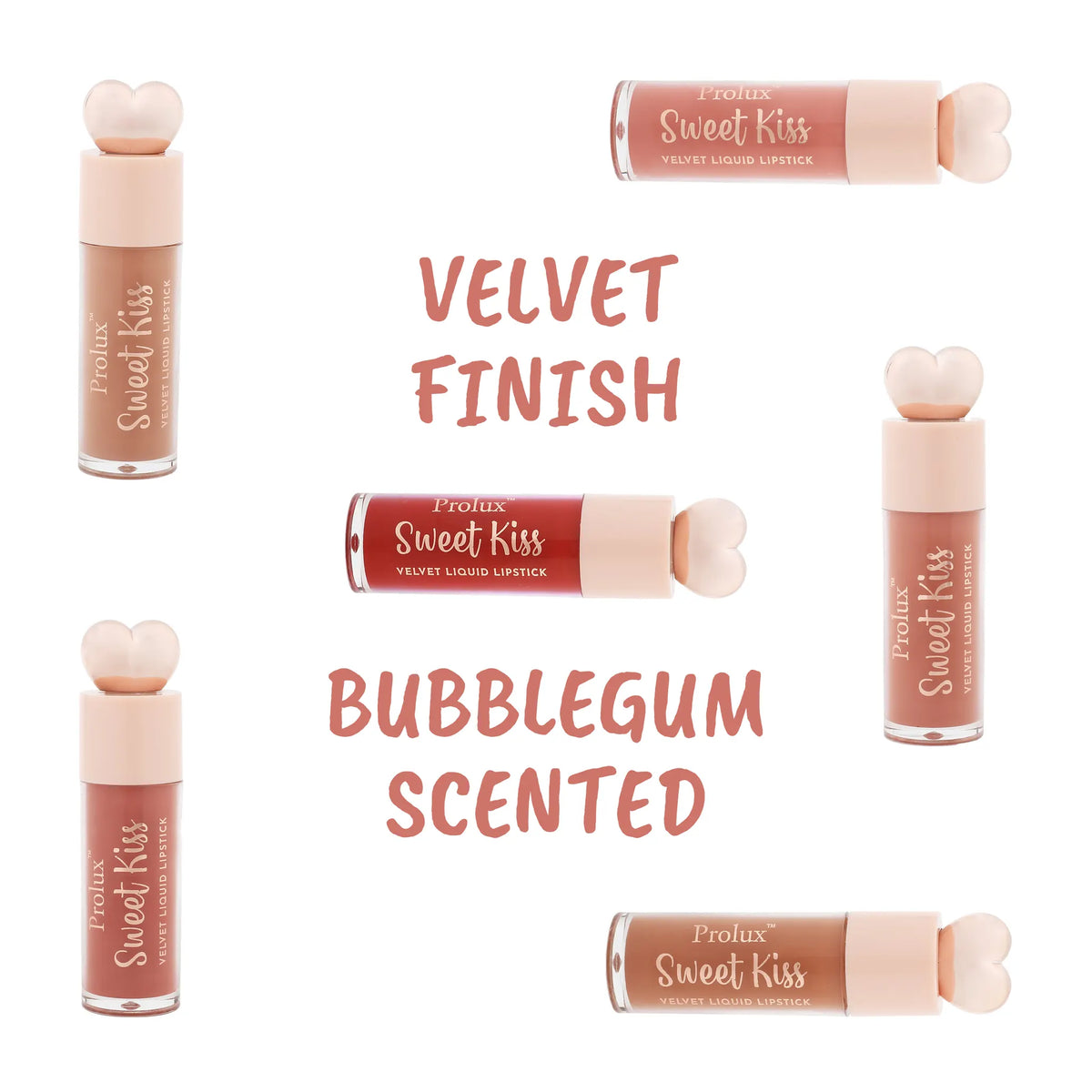 PROLUX Sweet Kiss: Velvet Liquid Lipstick
