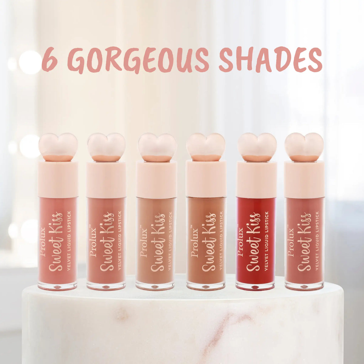 PROLUX Sweet Kiss: Velvet Liquid Lipstick