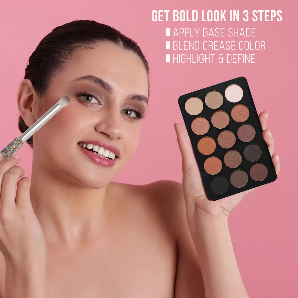 PROLUX 15-Shade Eyeshadow Palette