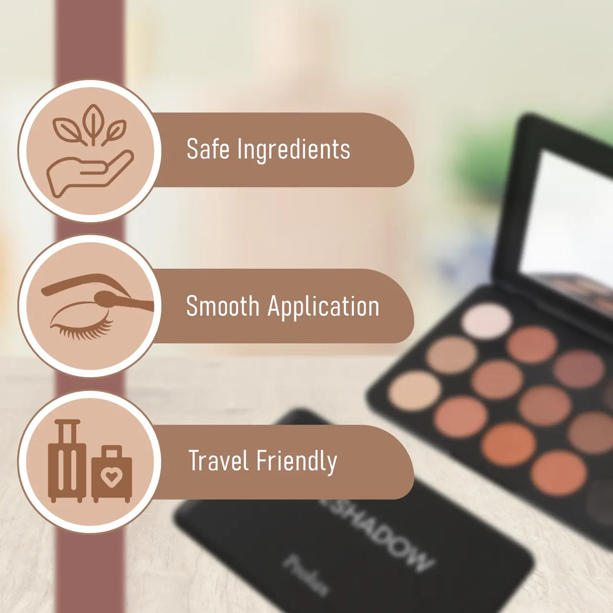 PROLUX 15-Shade Eyeshadow Palette