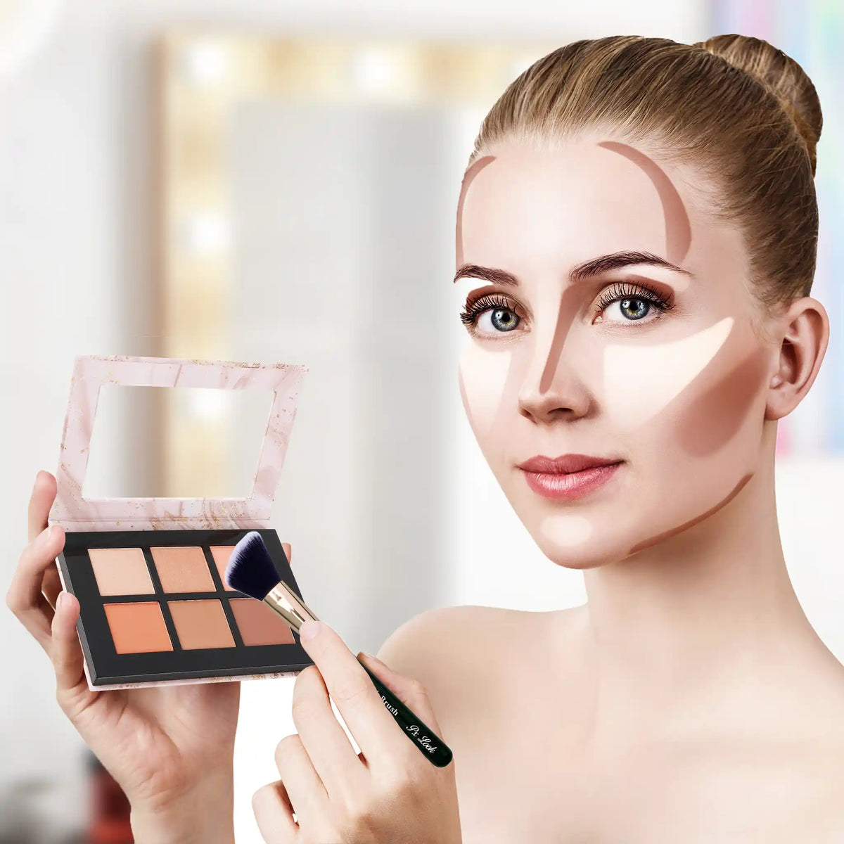 PROLUX Blush Bronze Highlight Palette