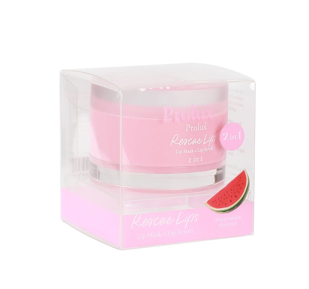 PROLUX Rescue Lips : Lip Mask + Lip Scrub 2 in 1