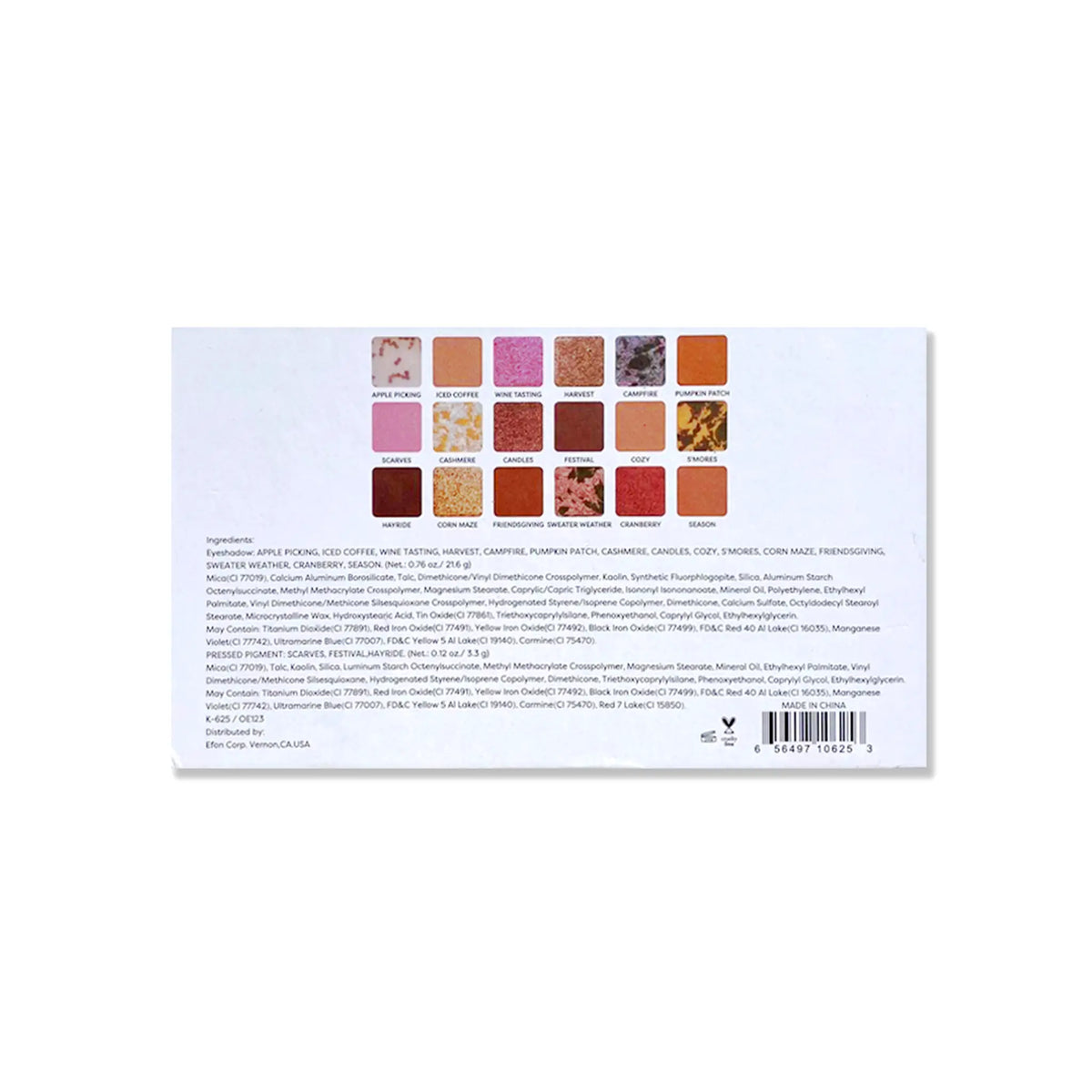 PROLUX Hello Autumn Eyeshadow Palette