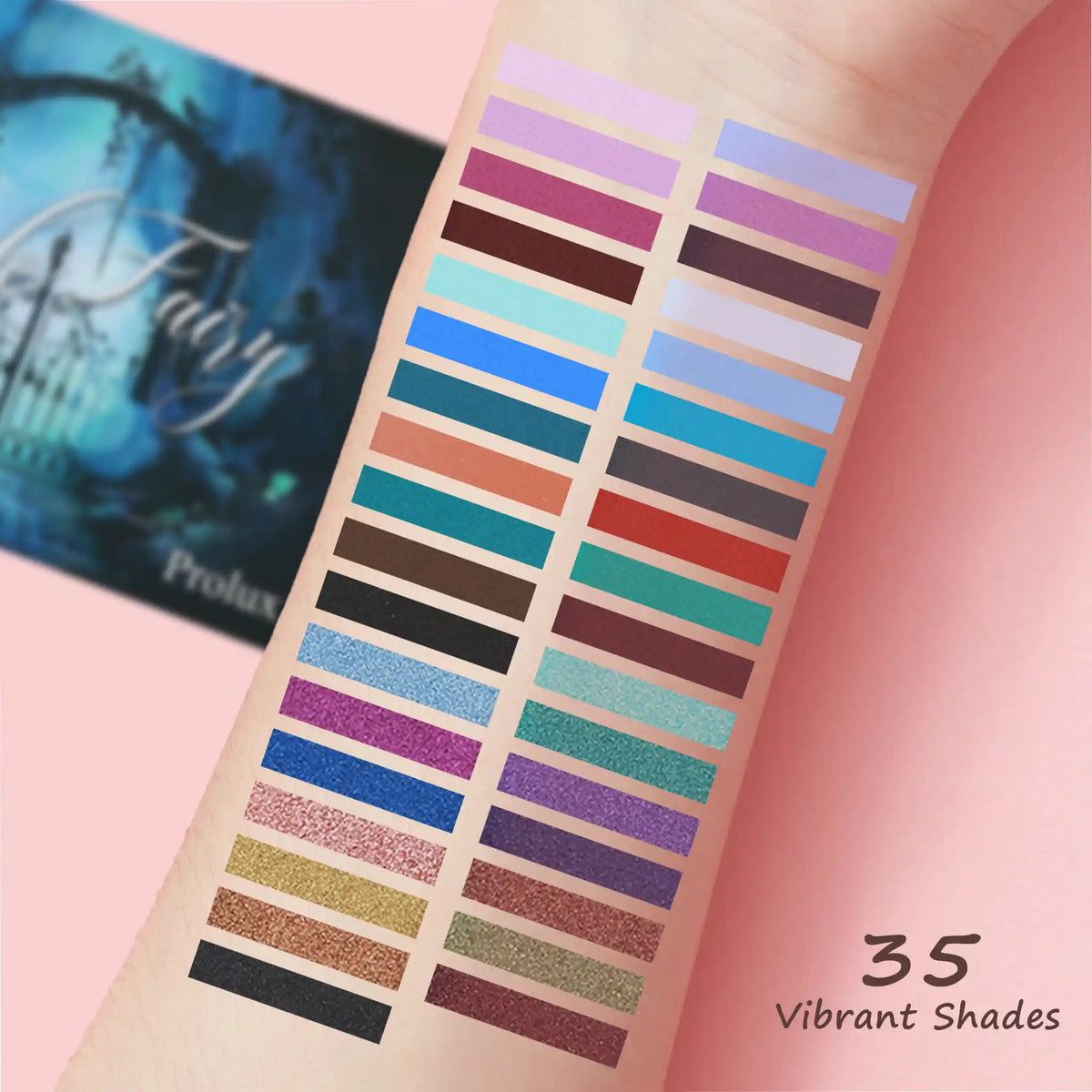 PROLUX Dark Fairy Cool Eyeshadow Palette