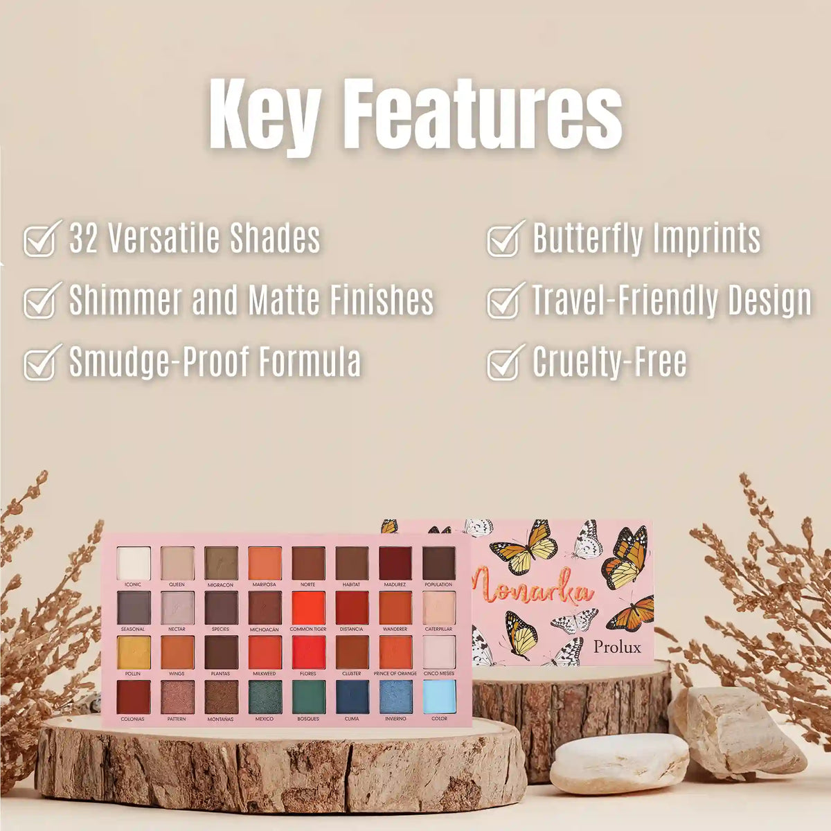 PROLUX Monarka Eye Shadow Palette