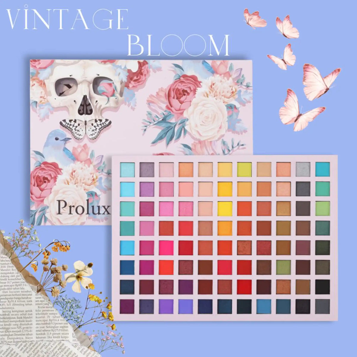 PROLUX Vintage Bloom Eyeshadow Palette