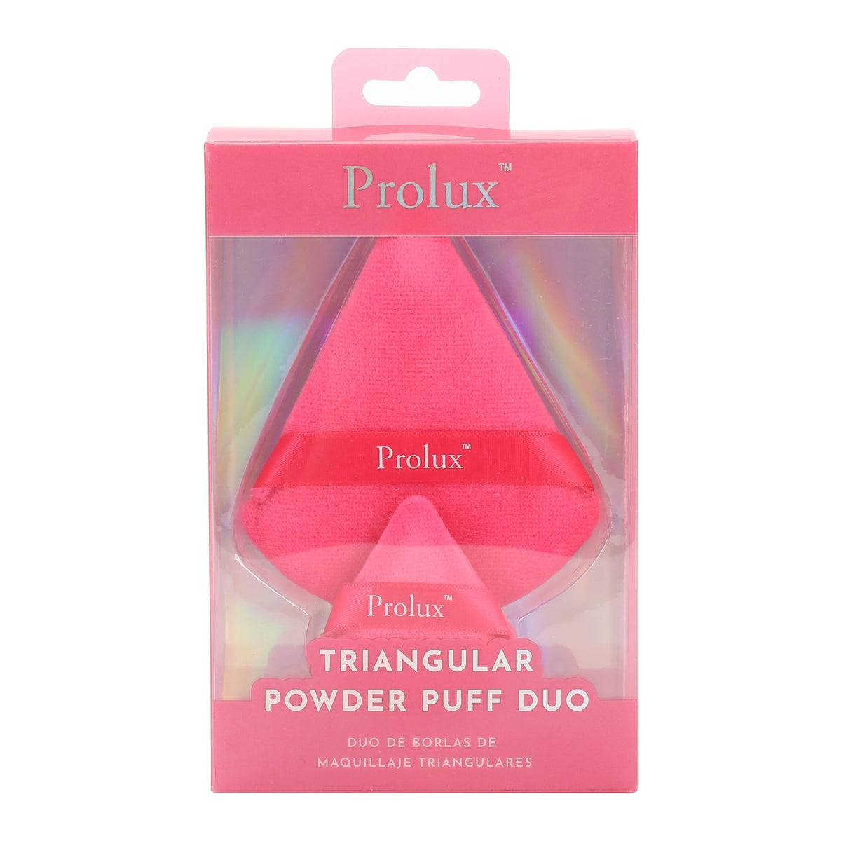 PROLUX Triangular Powder Puff Duo