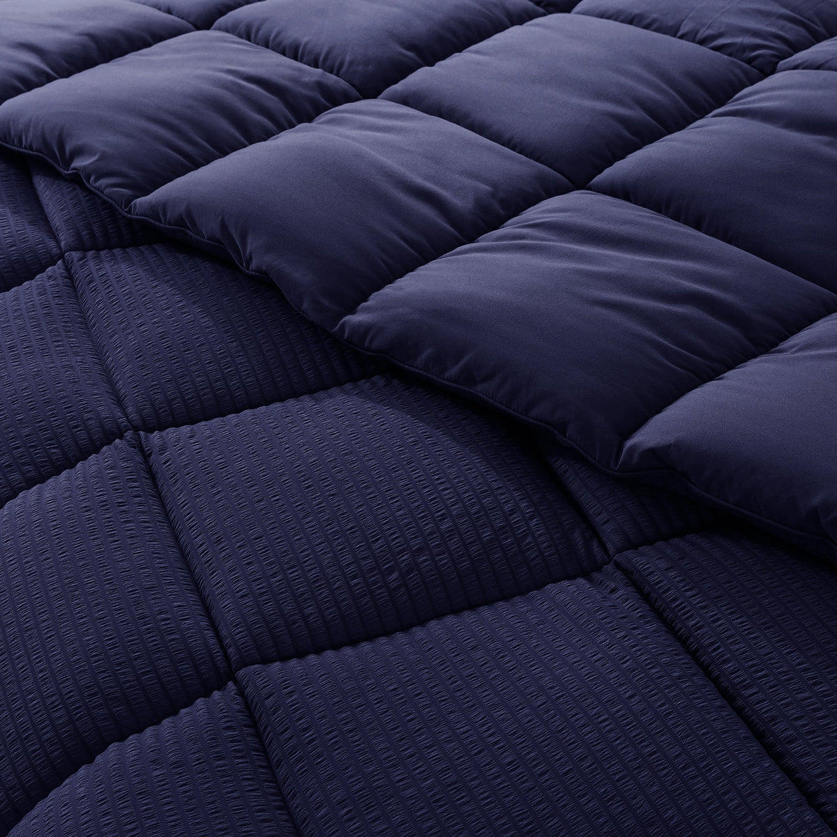 KASENTEX Ultra Soft All Season Down Alternative Reversible Comforter, Twin, Queen, King, Room Decor, Graduation Gifts