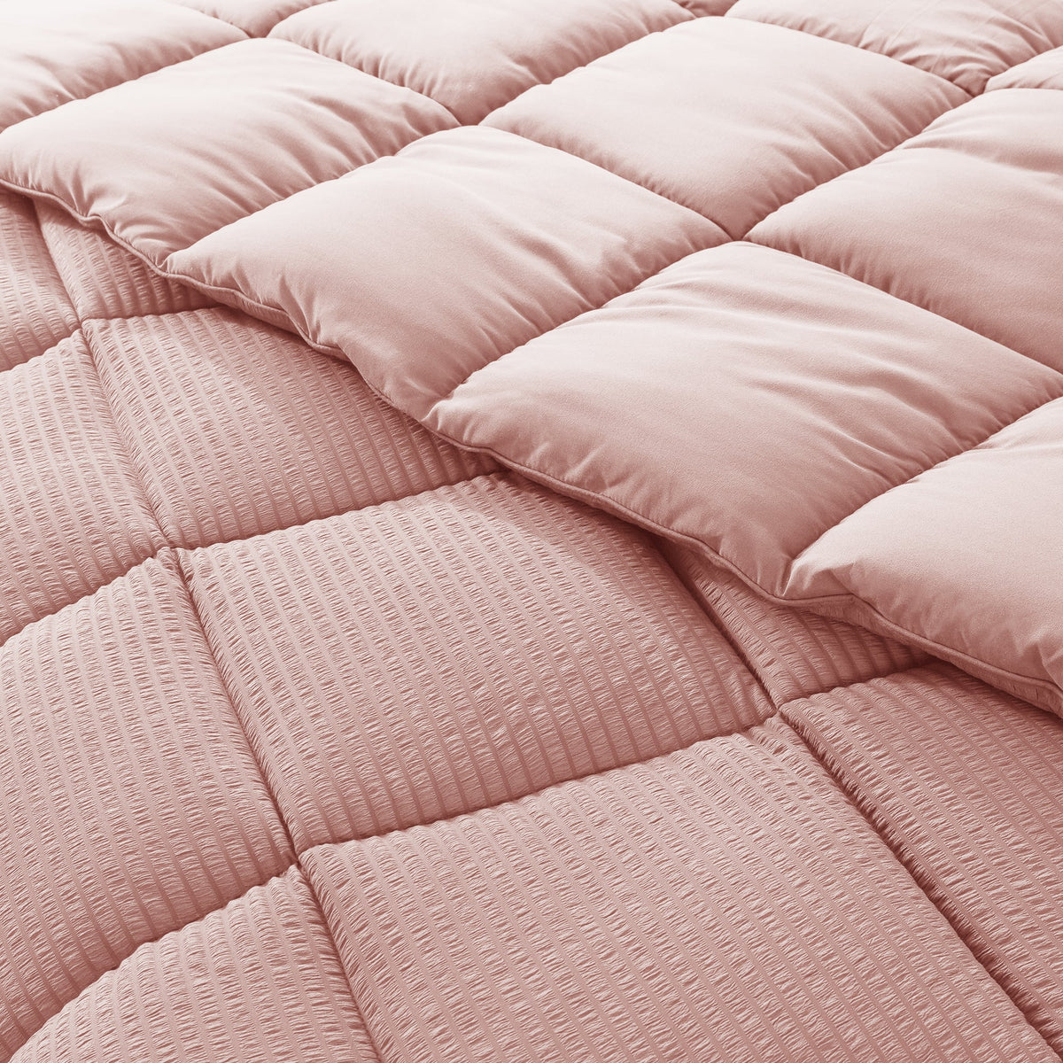 KASENTEX Ultra Soft All Season Down Alternative Reversible Comforter, Twin, Queen, King, Room Decor, Graduation Gifts