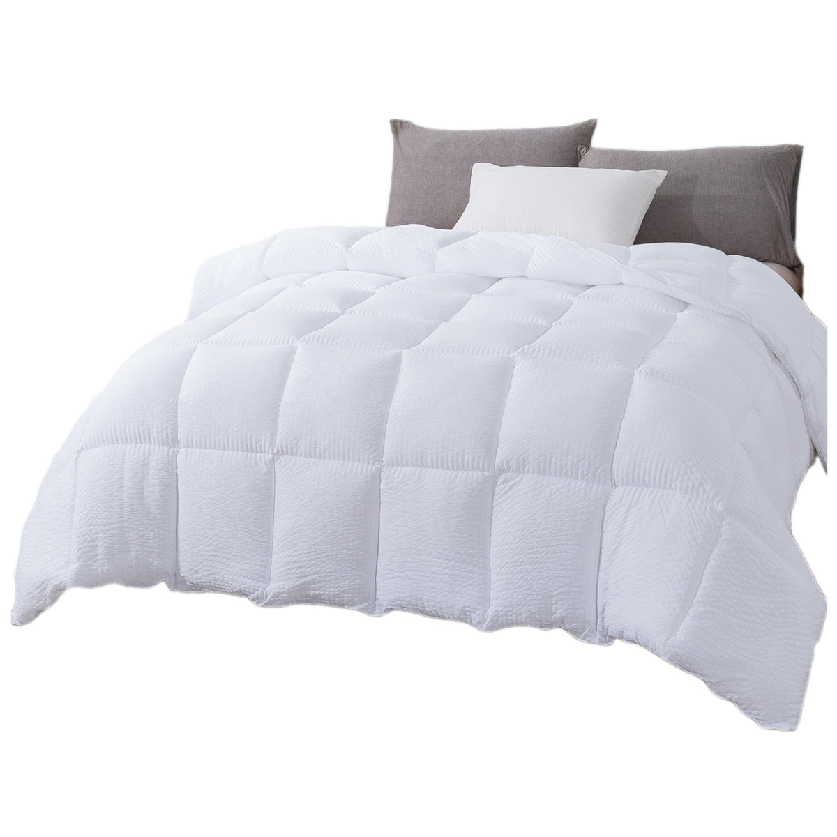 KASENTEX Ultra Soft All Season Down Alternative Reversible Comforter, Twin, Queen, King, Room Decor, Graduation Gifts