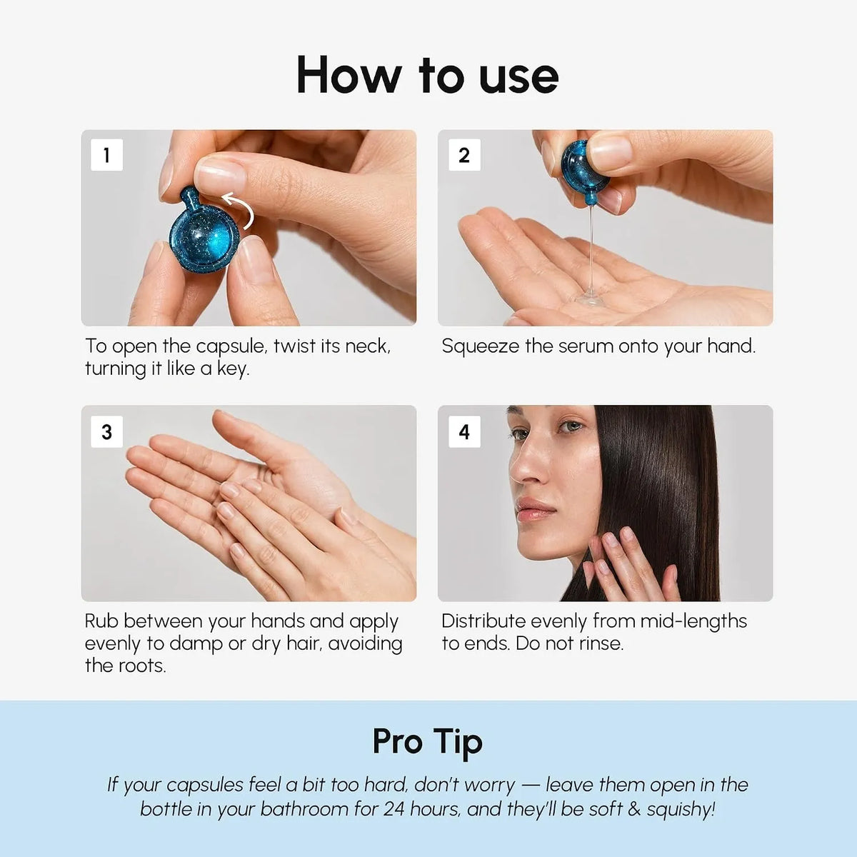 MAREE Oil Capsules For Frizzy Hair