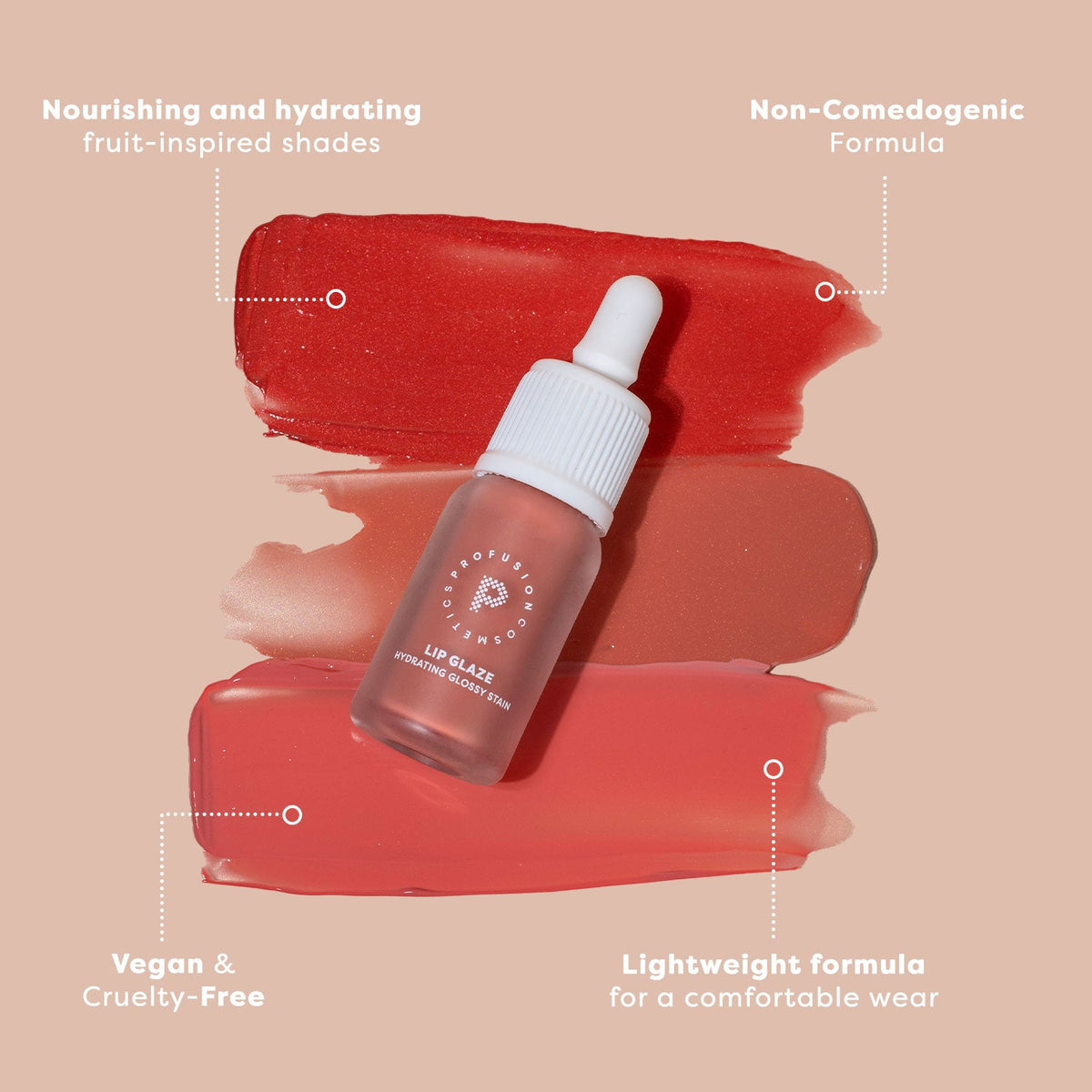 PROFUSION Lip Glaze Hydrating Lip Stain