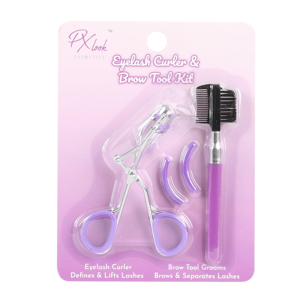 PROLUX Eyelash Curler & Brow Tool Kit