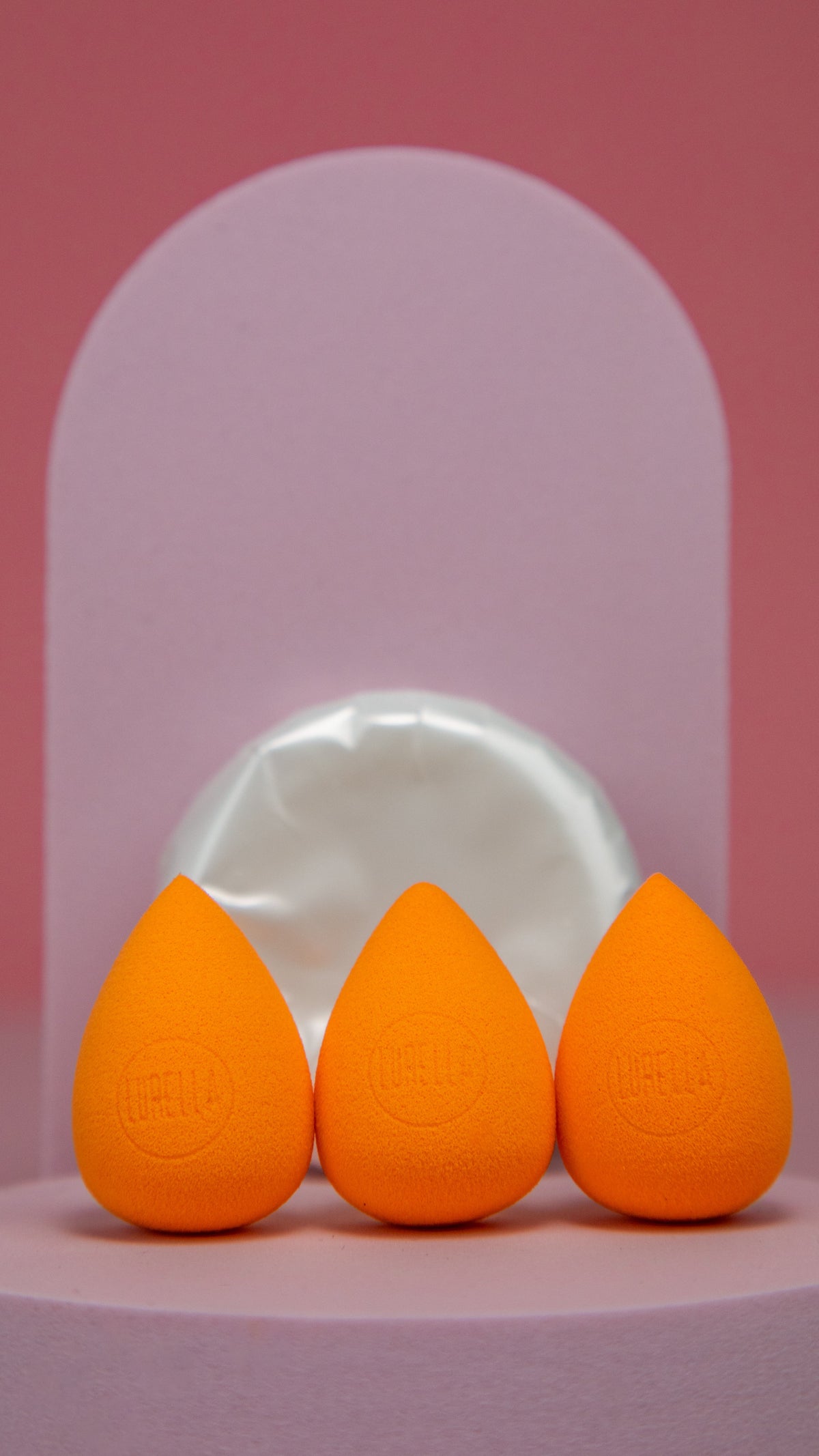 LURELLA Mini Teardrop Sponge Pack - Black