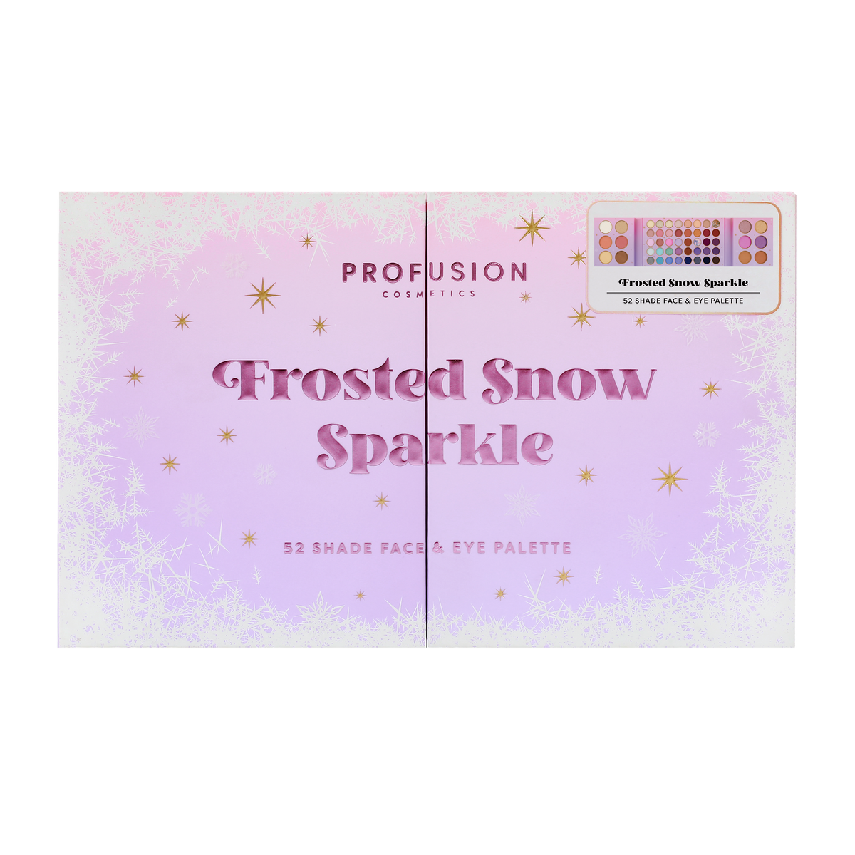 PROFUSION Frosted Snow Sparkle | 52 Shade Face & Eye Palette