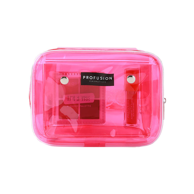 PROFUSION It's a Vibe | Festival Ready 3-pc Bag & Cosmetic Set